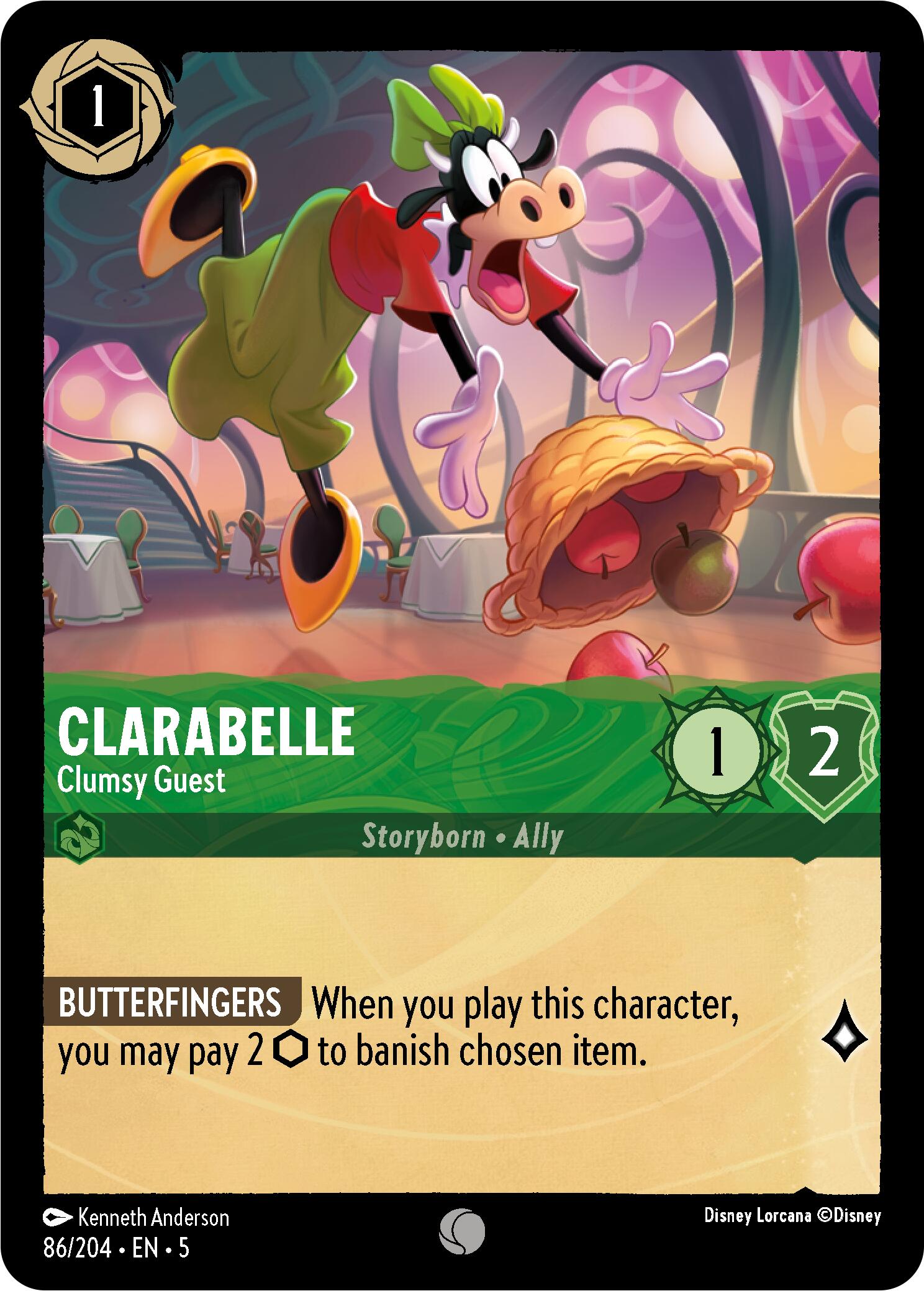 Clarabelle - Clumsy Guest (86/204) [Shimmering Skies] | Good Games Morley