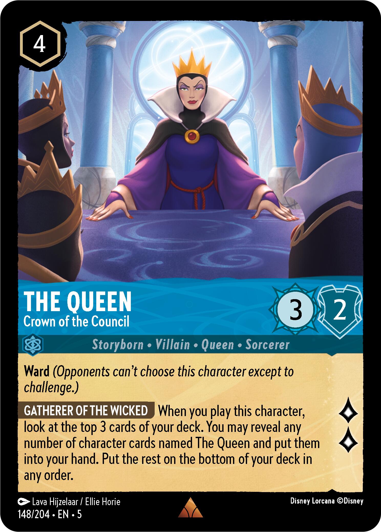 The Queen - Crown of the Council (148/204) [Shimmering Skies] | Good Games Morley