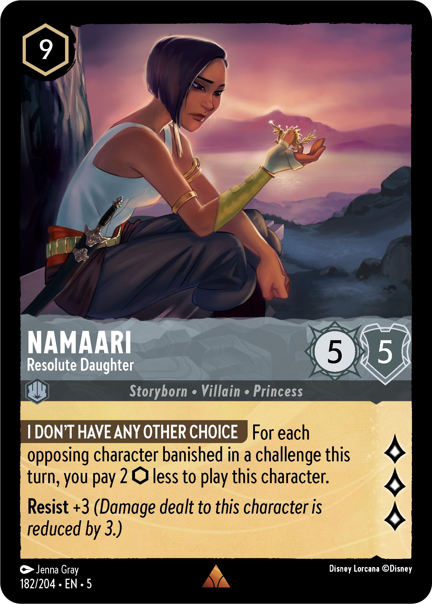 Namaari - Resolute Daughter (182/204) [Shimmering Skies] | Good Games Morley