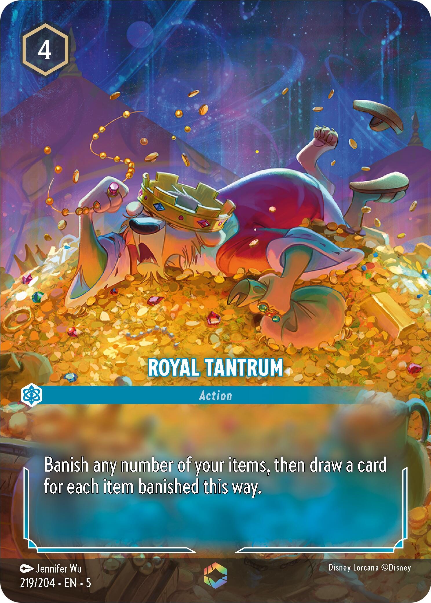 Royal Tantrum (Enchanted) (219/204) [Shimmering Skies] | Good Games Morley