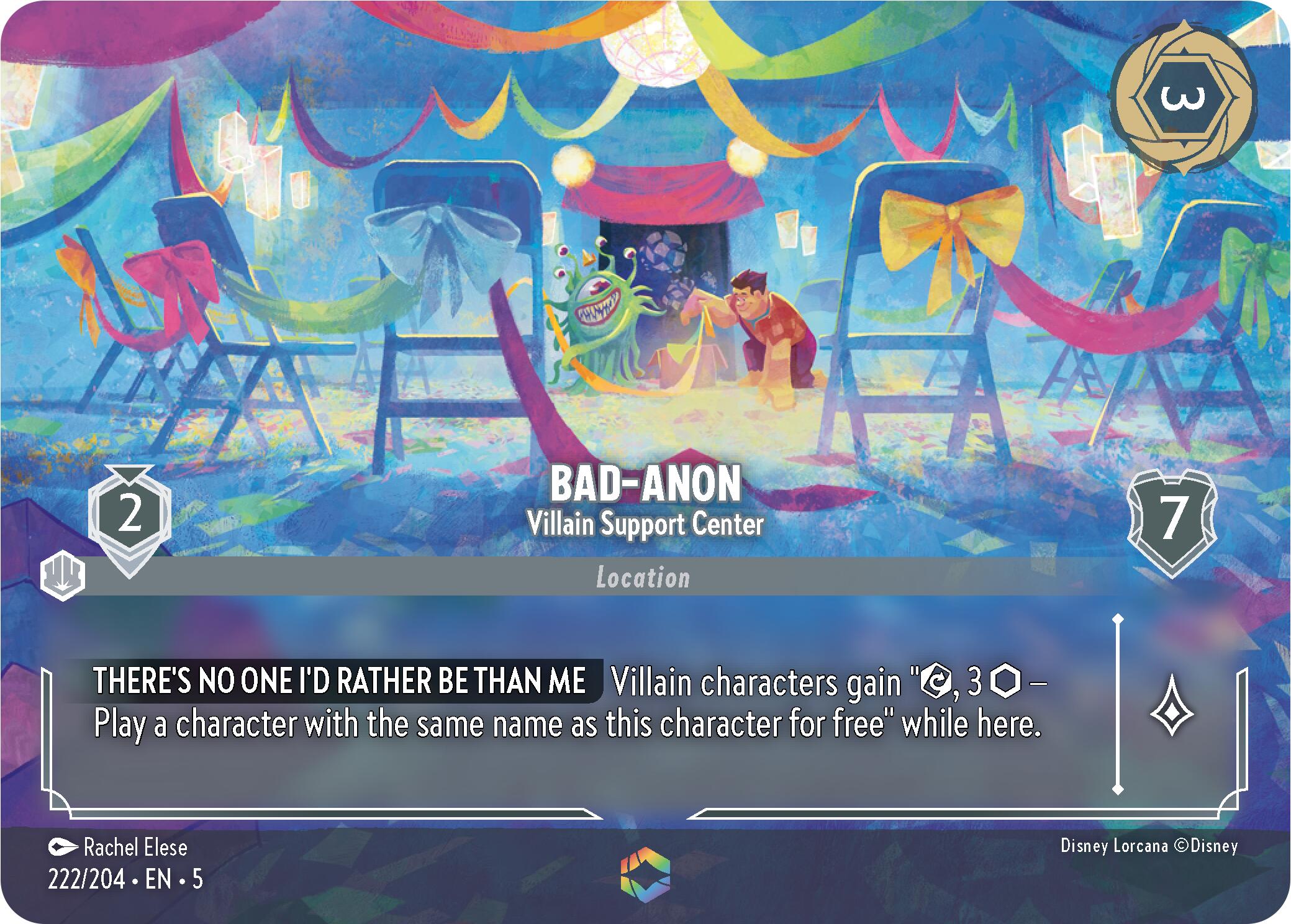 Bad-Anon - Villain Support Center (Enchanted) (222/204) [Shimmering Skies] | Good Games Morley