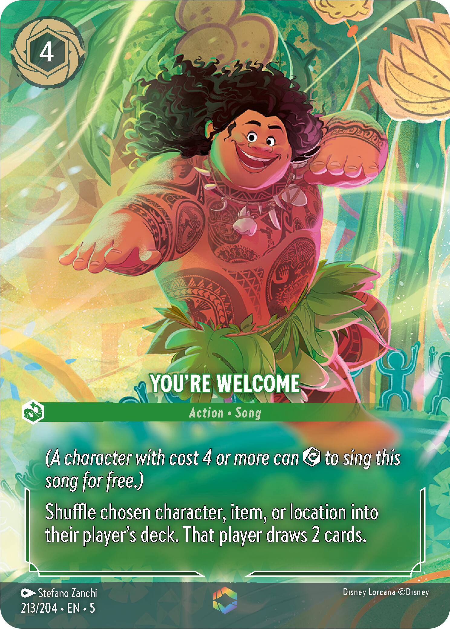 You're Welcome (Enchanted) (213/204) [Shimmering Skies] | Good Games Morley