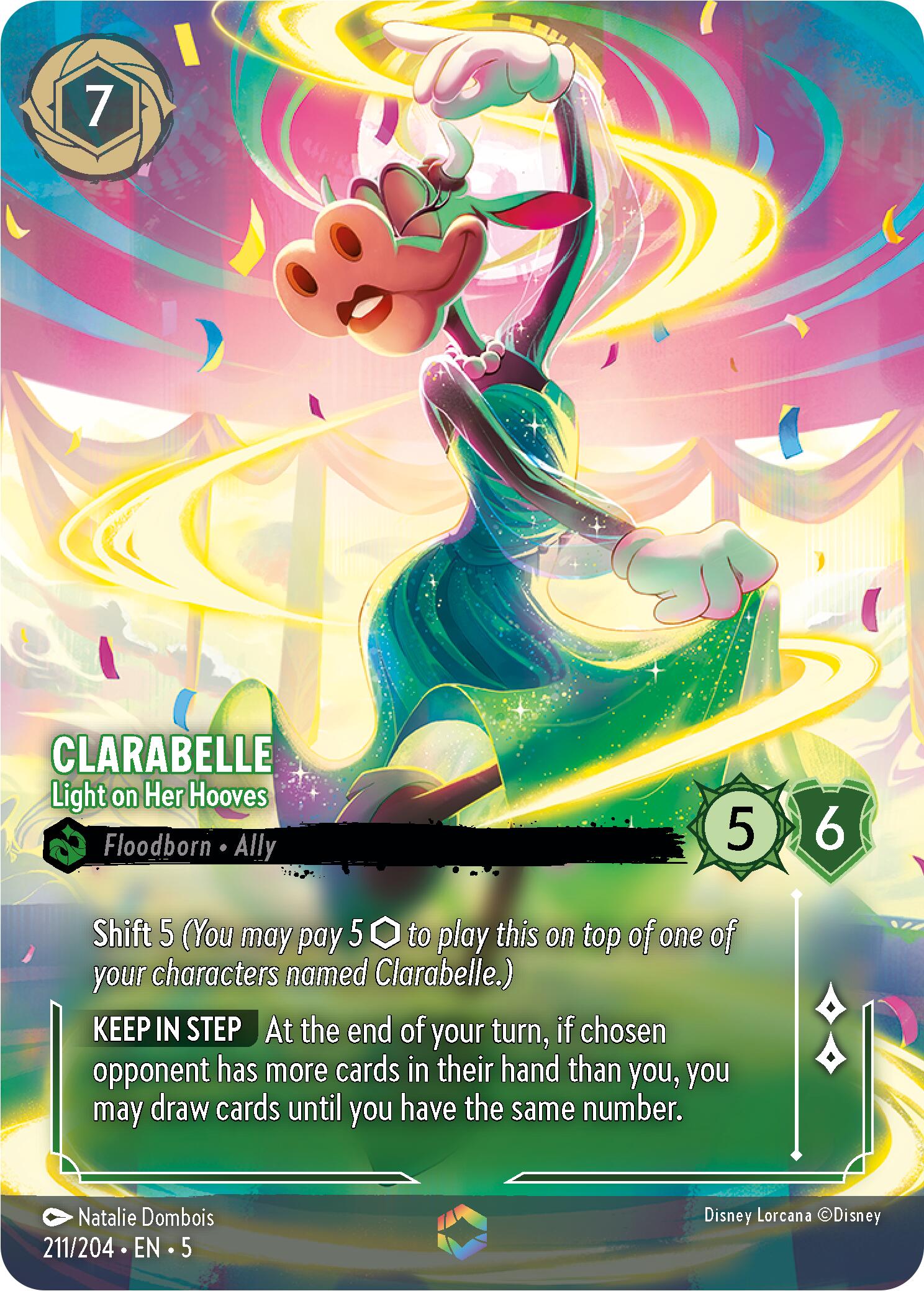 Clarabelle - Light on Her Hooves (Enchanted) (211/204) [Shimmering Skies] | Good Games Morley