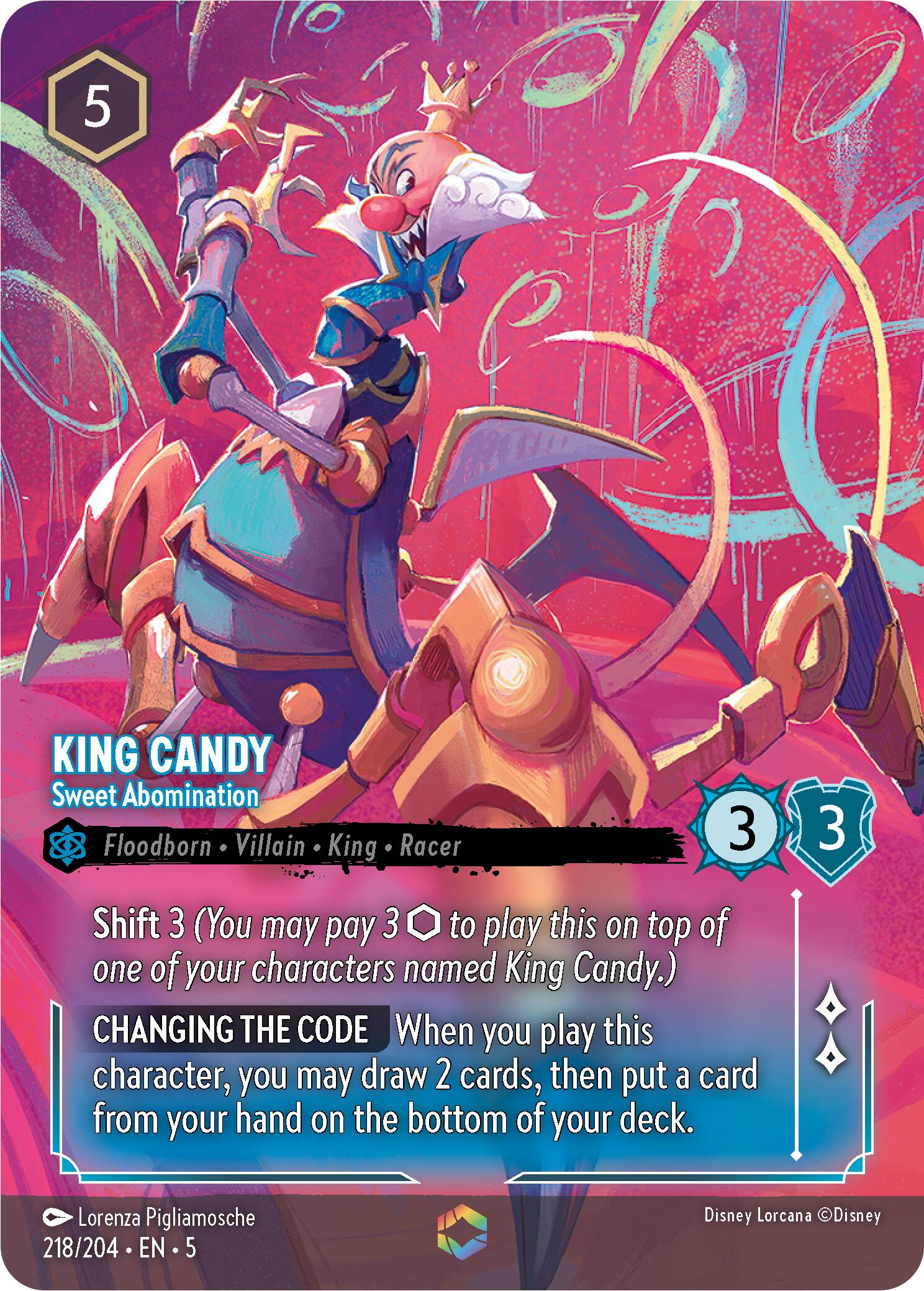 King Candy - Sweet Abomination (Enchanted) (218/204) [Shimmering Skies] | Good Games Morley