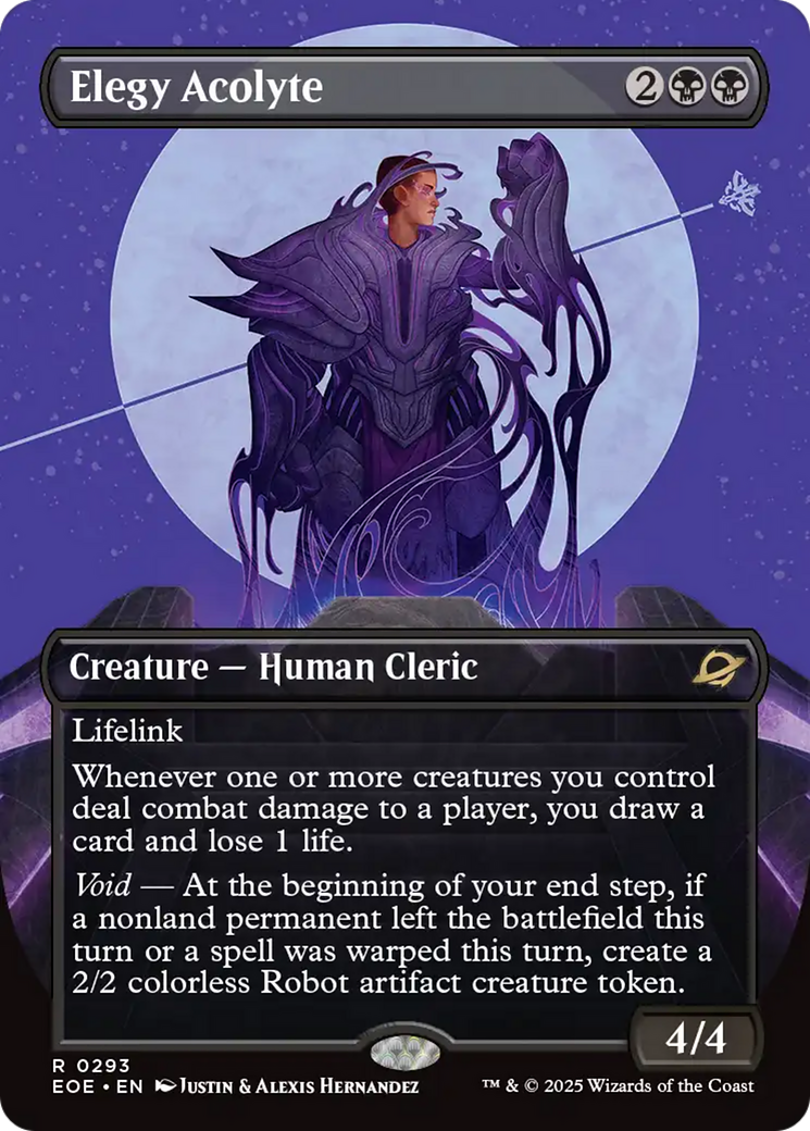 Elegy Acolyte (Borderless) [Edge of Eternities] | Good Games Morley