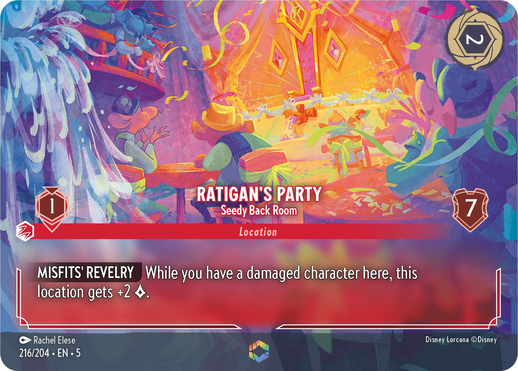 Ratigan's Party - Seedy Back Room (Enchanted) (216/204) [Shimmering Skies] | Good Games Morley