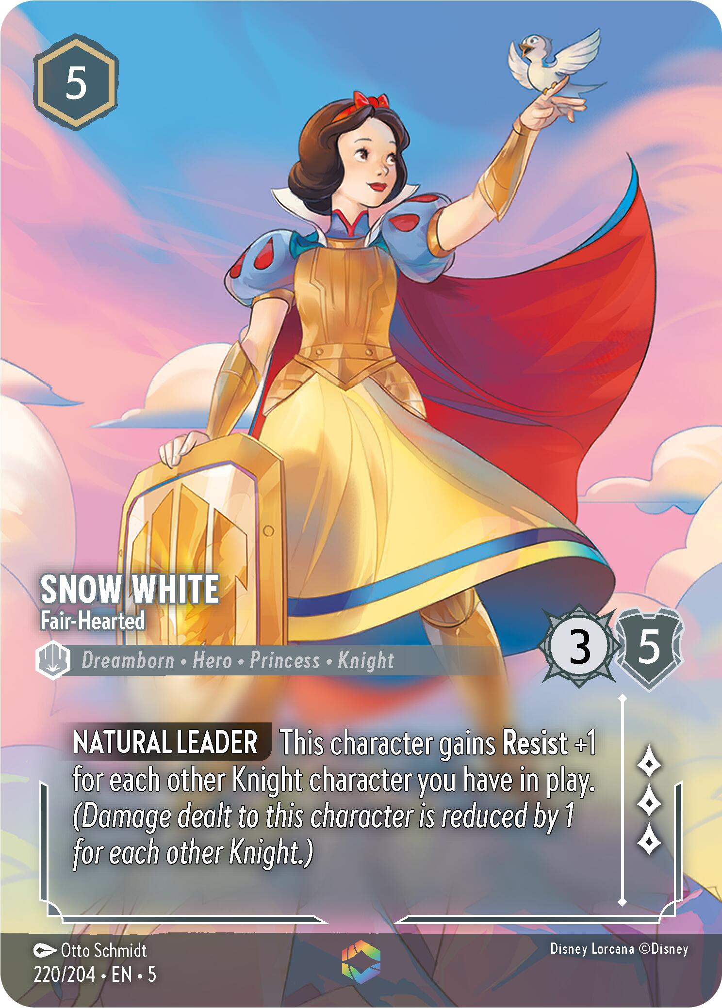 Snow White - Fair-Hearted (Enchanted) (220/204) [Shimmering Skies] | Good Games Morley