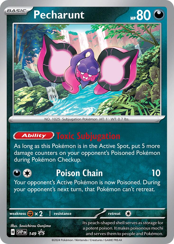 Pecharunt (149) [Scarlet & Violet: Black Star Promos] | Good Games Morley
