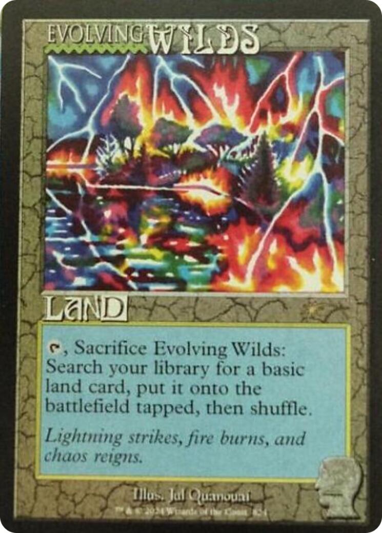 Evolving Wilds (Rainbow Foil) [Secret Lair Drop Series] | Good Games Morley