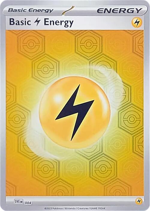 Basic Lightning Energy (004) [Scarlet & Violet: Shrouded Fable] | Good Games Morley