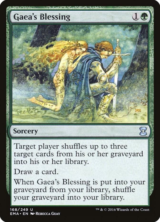 Gaea's Blessing 168 (Eternal Masters)  - Foil | Good Games Morley