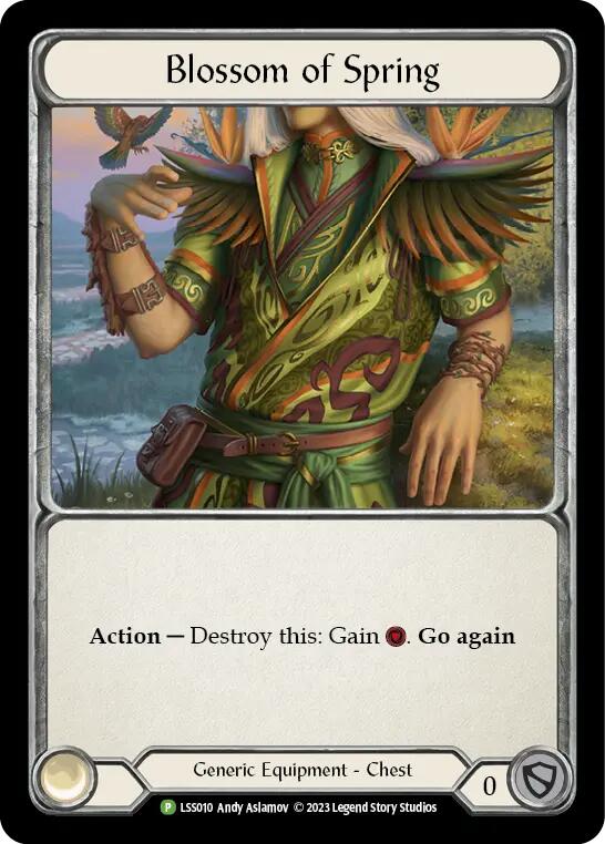 Fabric of Blossoms [LSS010] (Promo)  Cold Foil | Good Games Morley