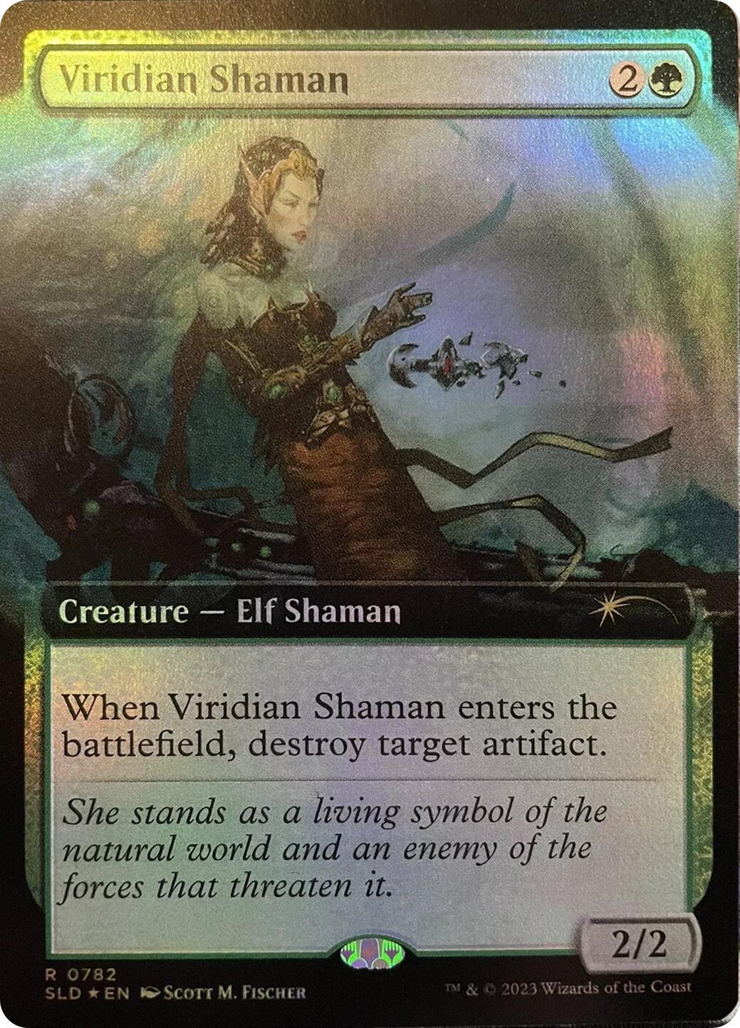 Viridian Shaman (Extended Art) [Secret Lair Drop Series] | Good Games Morley