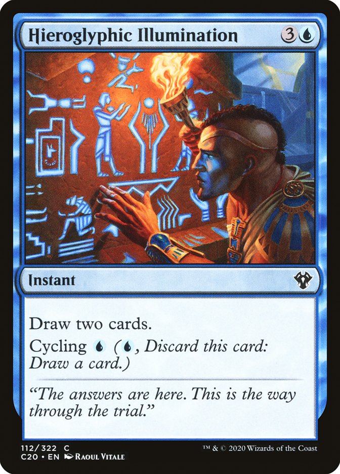 Hieroglyphic Illumination 112 (Commander 2020)  | Good Games Morley