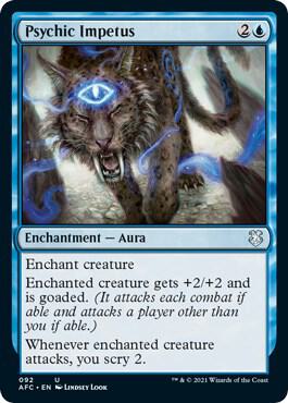 Psychic Impetus 92/62 (Commander: Adventures in the Forgotten Realms)  | Good Games Morley