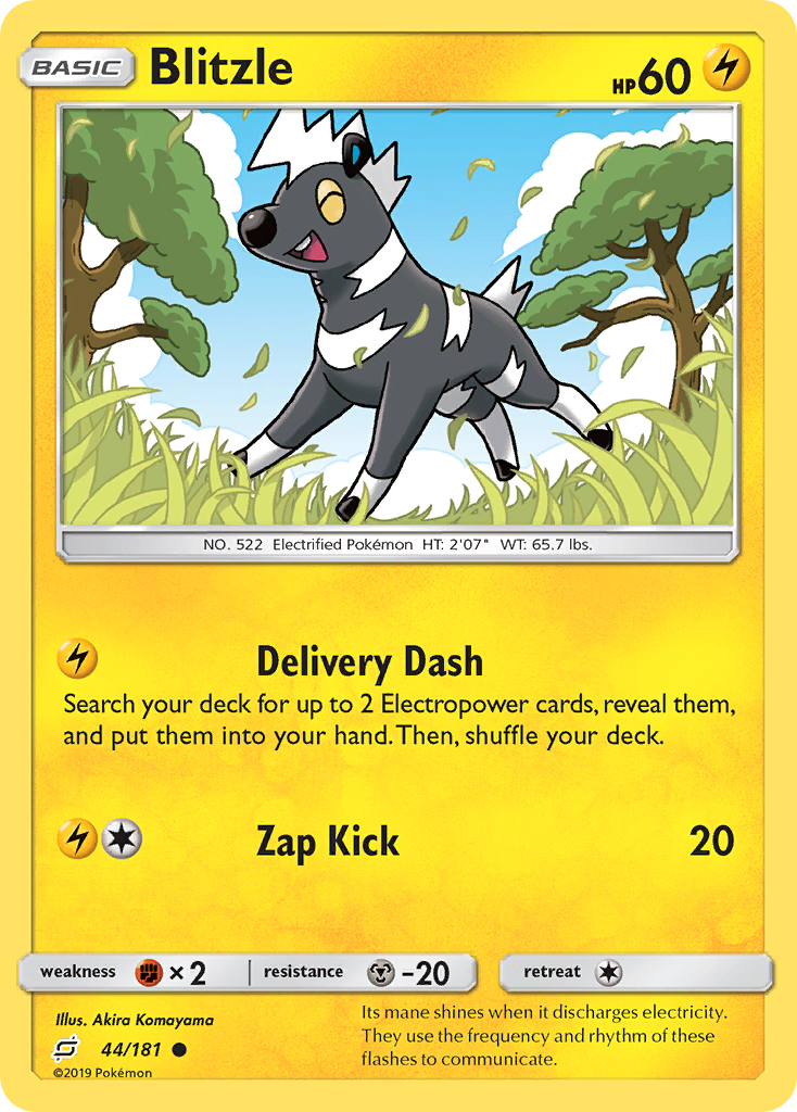 Blitzle (44/181) [Sun & Moon: Team Up] | Good Games Morley