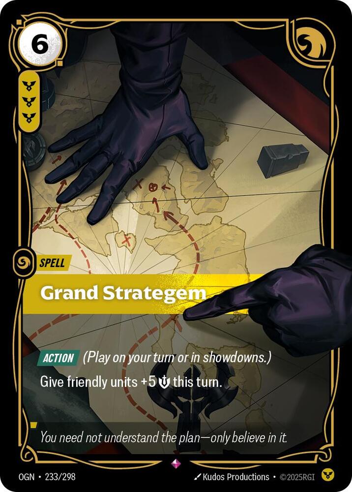 Grand Strategem 233/298 (Origins)  - Foil | Good Games Morley