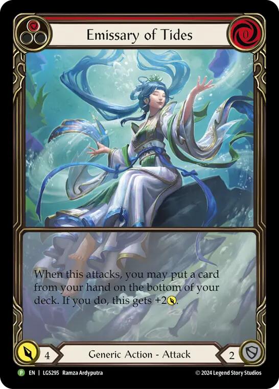 Emissary of Tides [LGS295] (Promo)  Rainbow Foil | Good Games Morley