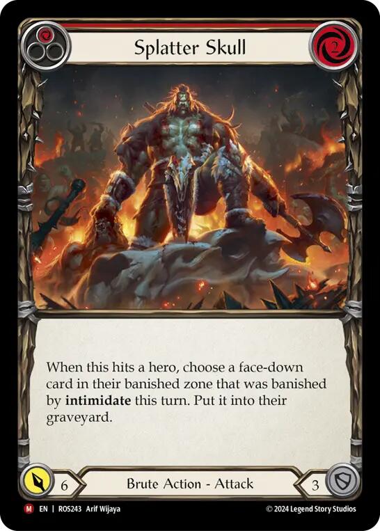 Splatter Skull [ROS243] (Rosetta) | Good Games Morley