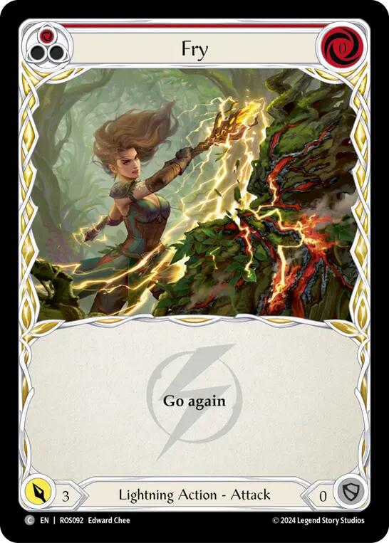 Fry (Red) [ROS092] (Rosetta)  Rainbow Foil | Good Games Morley