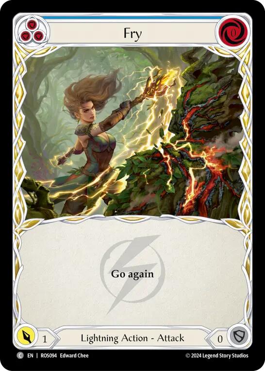 Fry (Blue) [ROS094] (Rosetta)  Rainbow Foil | Good Games Morley