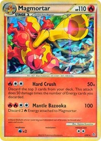Magmortar (2/95) (Cracked Ice Holo) [HeartGold & SoulSilver: Unleashed] | Good Games Morley