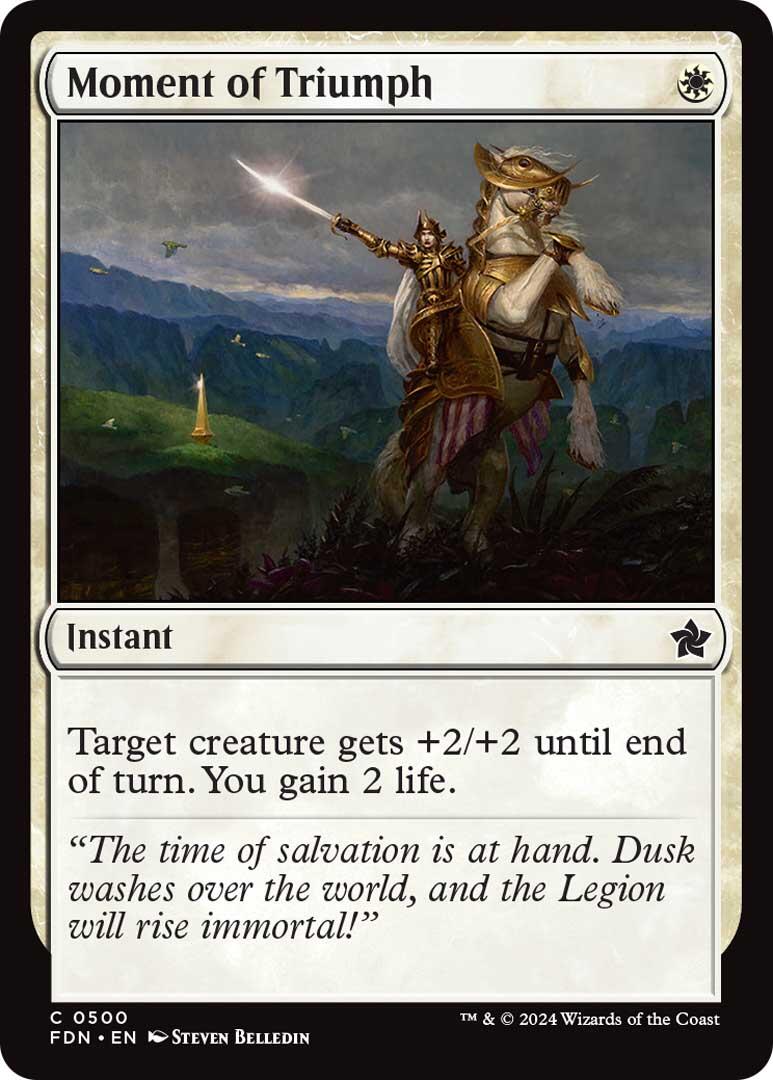 Moment of Triumph [Foundations] | Good Games Morley