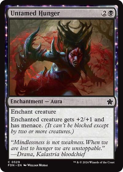 Untamed Hunger [Foundations] | Good Games Morley