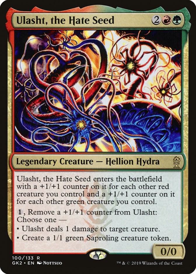 Ulasht, the Hate Seed 100/133 (Ravnica Allegiance: Guild Kits)  | Good Games Morley