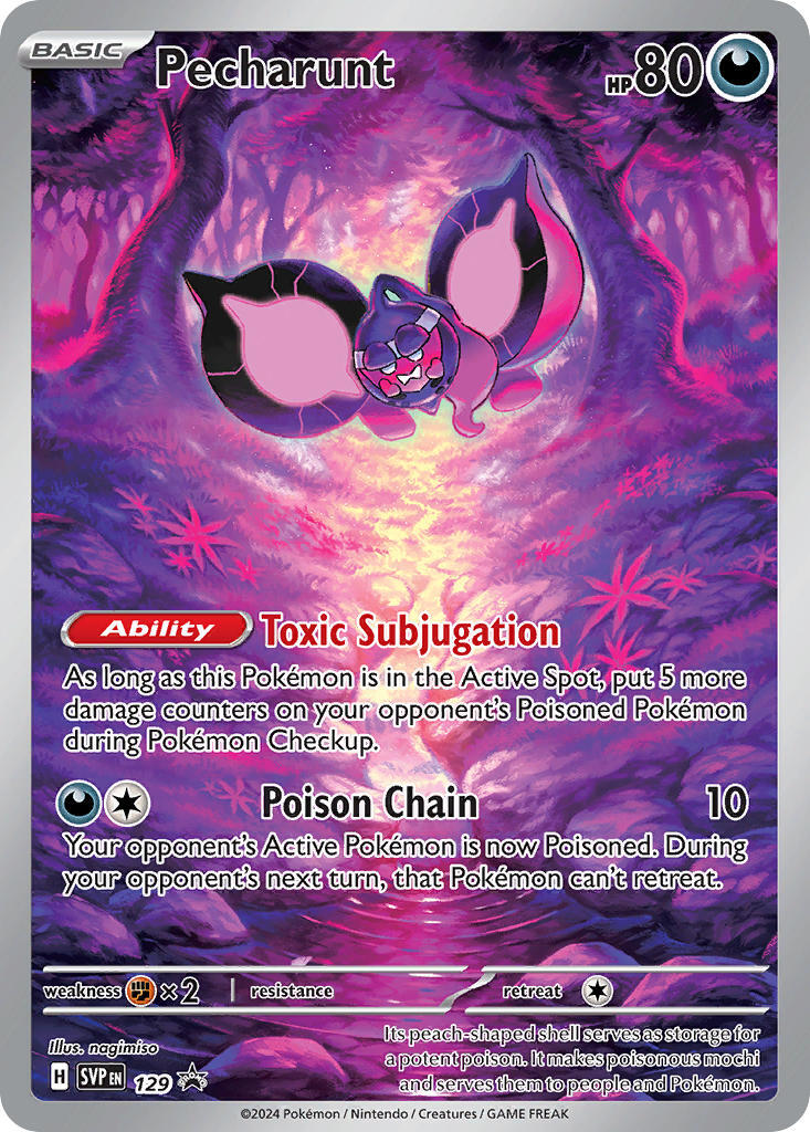 Pecharunt (129) [Scarlet & Violet: Black Star Promos] | Good Games Morley