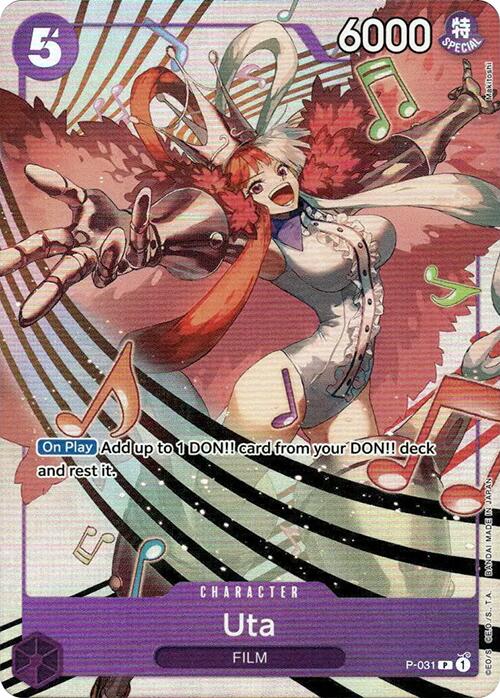 Uta (P-031) (Premium Card Collection -Uta-) [One Piece Promotion Cards] | Good Games Morley