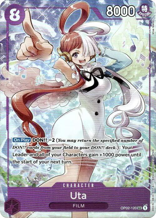 Uta (OP02-120) (Premium Card Collection -Uta-) [One Piece Promotion Cards] | Good Games Morley