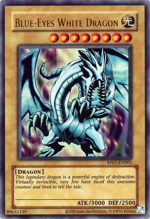 Blue-Eyes White Dragon [RP01-EN001] Ultra Rare | Good Games Morley
