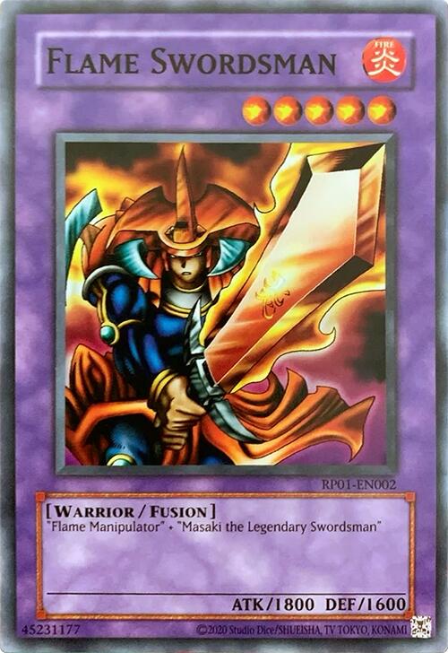 Flame Swordsman [RP01-EN002] Common | Good Games Morley