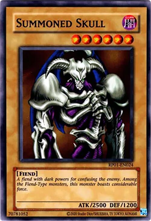 Summoned Skull [RP01-EN024] Super Rare | Good Games Morley