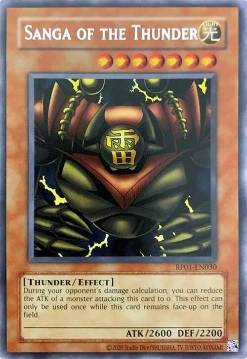 Sanga of the Thunder [RP01-EN030] Rare | Good Games Morley