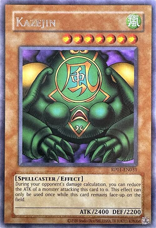Kazejin [RP01-EN031] Rare | Good Games Morley