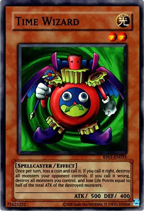 Time Wizard [RP01-EN035] Super Rare | Good Games Morley