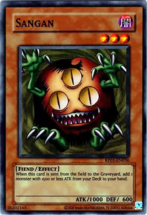 Sangan [RP01-EN036] Super Rare | Good Games Morley
