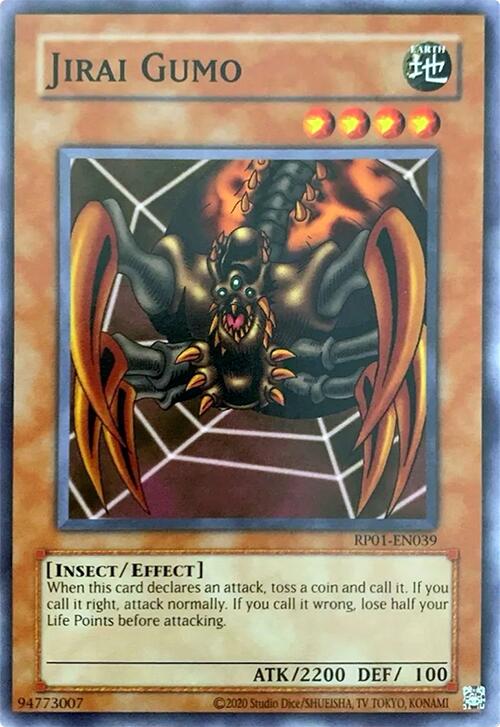 Jirai Gumo [RP01-EN039] Common | Good Games Morley