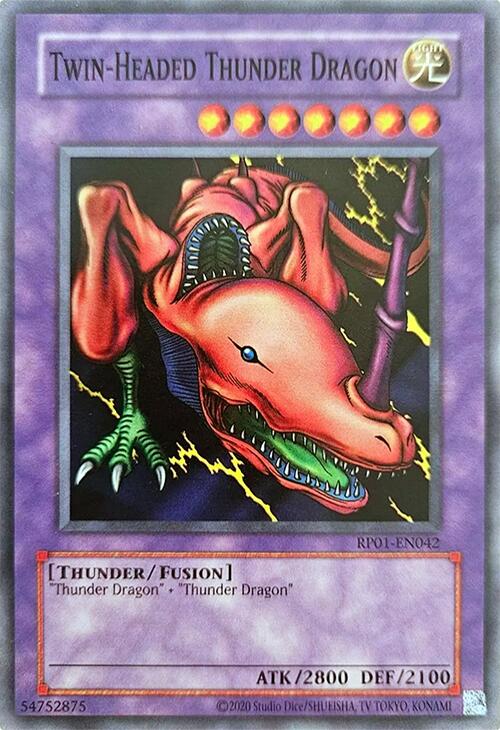 Twin-Headed Thunder Dragon [RP01-EN042] Common | Good Games Morley
