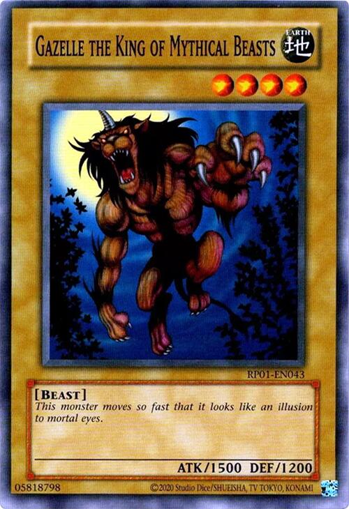 Gazelle the King of Mythical Beasts [RP01-EN043] Common | Good Games Morley
