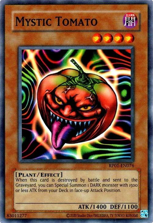 Mystic Tomato [RP01-EN076] Common | Good Games Morley