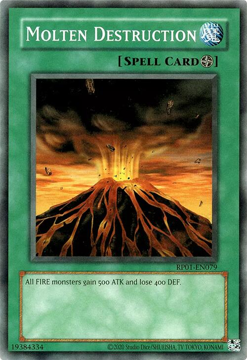 Molten Destruction [RP01-EN079] Common | Good Games Morley