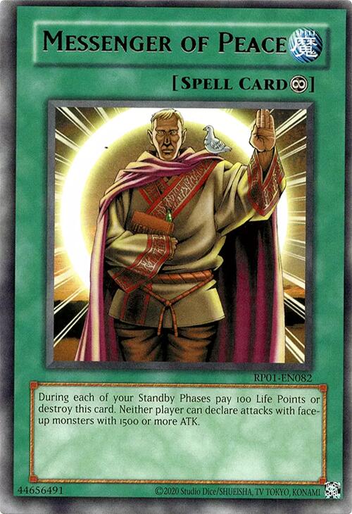 Messenger of Peace [RP01-EN082] Rare | Good Games Morley