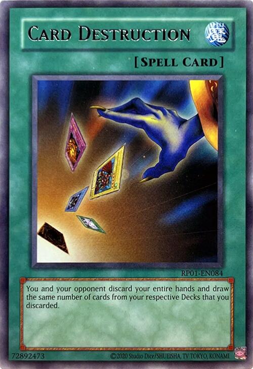 Card Destruction [RP01-EN084] Rare | Good Games Morley