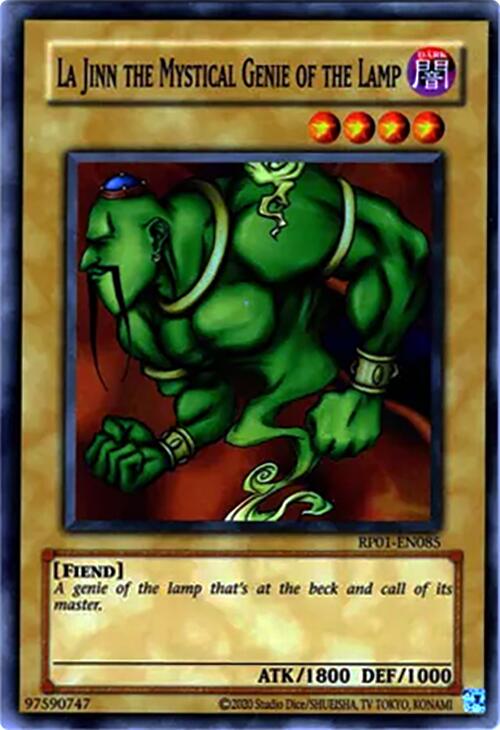 La Jinn the Mystical Genie of the Lamp [RP01-EN085] Super Rare | Good Games Morley