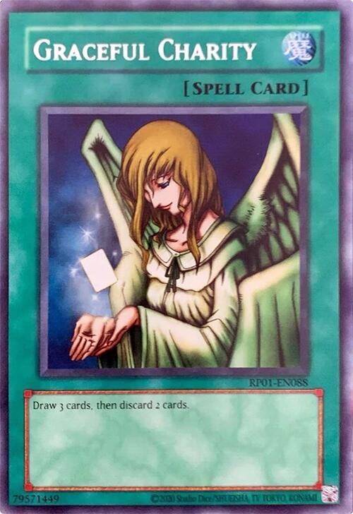Graceful Charity [RP01-EN088] Rare | Good Games Morley
