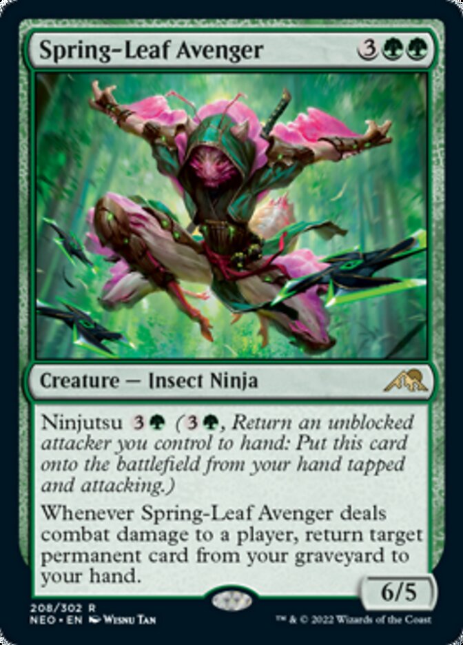 Spring-Leaf Avenger [Kamigawa: Neon Dynasty] | Good Games Morley