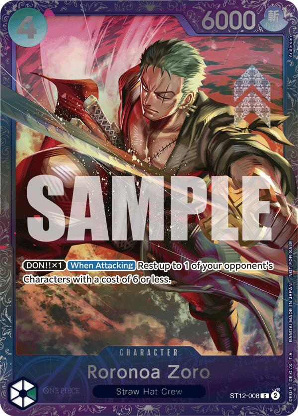 Roronoa Zoro (Treasure Cup 2024) [One Piece Promotion Cards] | Good Games Morley